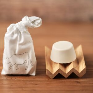 Mini natural deodorant bar - mandarin and lavender